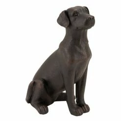Top 10 😀 GRAYSON LANE 16 In. x 10 In. Traditional Sculpture Brown Polystone 🦮 Dog ✔️