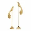 Discount 😀 GRAYSON LANE Set of 2 32 In., 27 In. Gold Eclectic Bird Sculpture Aluminu 👏