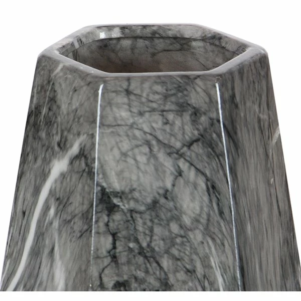 Best Sale ✔️ GRAYSON LANE 18 In. x 7 In. Contemporary Vase Grey Stoneware ⭐ 3 Best Sale ✔️ GRAYSON LANE 18 In. x 7 In. Contemporary Vase Grey Stoneware ⭐ - Image 3