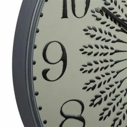 Top 10 🛒 GRAYSON LANE 28 In. x 28 In. Farmhouse Wall Clock Grey Metal 💯 -GRAYSON LANE Sales 2022 330857662 AlternateImage3 l