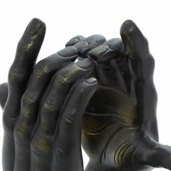 Cheapest 💯 GRAYSON LANE 12 In. x 6 In. Traditional Sculpture Black Aluminum Abstract 🛒 -GRAYSON LANE Sales 2022 330857681 AlternateImage2 l