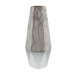 Top 10 😉 GRAYSON LANE 18 In. x 7 In. Contemporary Vase Grey Stoneware ✔️