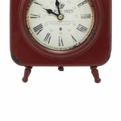 Best deal 🤩 GRAYSON LANE 10 In. x 8 In. Vintage Clock Multi Colored Metal 🥰 -GRAYSON LANE Sales 2022 330857702 AlternateImage3 l