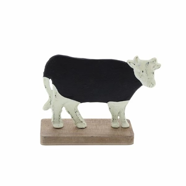 Outlet ๐งจ GRAYSON LANE 6 In. x 9 In. Farmhouse Sculpture Black Metal Cow ๐ 1 Outlet ๐งจ GRAYSON LANE 6 In. x 9 In. Farmhouse Sculpture Black Metal Cow ๐