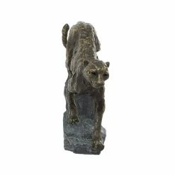 Cheapest ⌛ GRAYSON LANE 13 In. x 9 In. Rustic Leopard Sculpture Black Resin 👍 -GRAYSON LANE Sales 2022 330857711 AlternateImage4 l