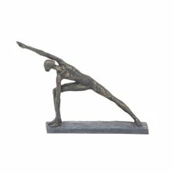 Best Pirce ✨ GRAYSON LANE Set of 2 11 In., 15 In. Brass Modern Yoga Sculpture Polyston 🎉 -GRAYSON LANE Sales 2022 330857717 AlternateImage3 l