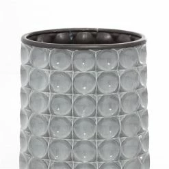 New 🎁 GRAYSON LANE 18 In. x 9 In. Vintage Vase Silver Stoneware 🎁 -GRAYSON LANE Sales 2022 330857718 AlternateImage3 l