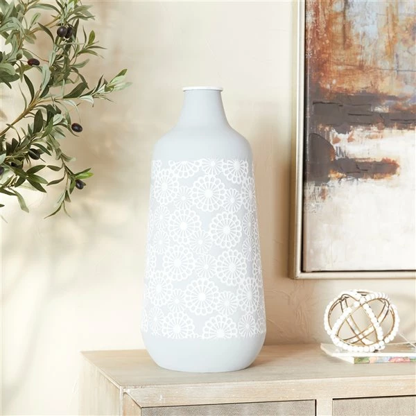 Flash Sale 🛒 GRAYSON LANE 22 In. x 10 In. French Country Vase Grey Iron 🔥 2 Flash Sale 🛒 GRAYSON LANE 22 In. x 10 In. French Country Vase Grey Iron 🔥 - Image 2