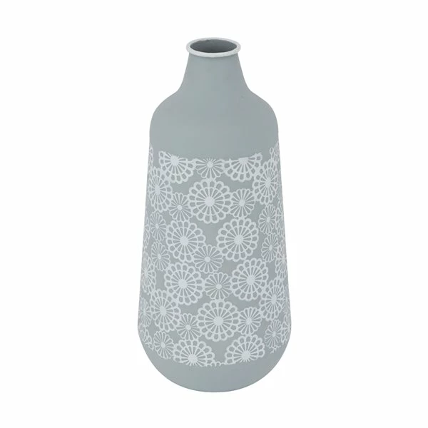 Flash Sale 🛒 GRAYSON LANE 22 In. x 10 In. French Country Vase Grey Iron 🔥 1 Flash Sale 🛒 GRAYSON LANE 22 In. x 10 In. French Country Vase Grey Iron 🔥