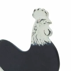 Coupon 🔥 GRAYSON LANE 8 In. x 7 In. Farmhouse Sculpture Black Metal Rooster ✨ -GRAYSON LANE Sales 2022 330857737 AlternateImage2 l
