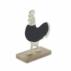 Coupon 🔥 GRAYSON LANE 8 In. x 7 In. Farmhouse Sculpture Black Metal Rooster ✨ -GRAYSON LANE Sales 2022 330857737 AlternateImage3 l