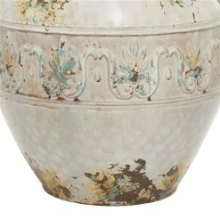 Deals ⌛ GRAYSON LANE 15 In. x 12 In. Vintage Vase White Metal ⌛ -GRAYSON LANE Sales 2022 330857741 AlternateImage2 l