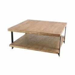 Best Sale π Grayson Lane 19 In. x 40 In. Industrial Coffee Table Brown W π