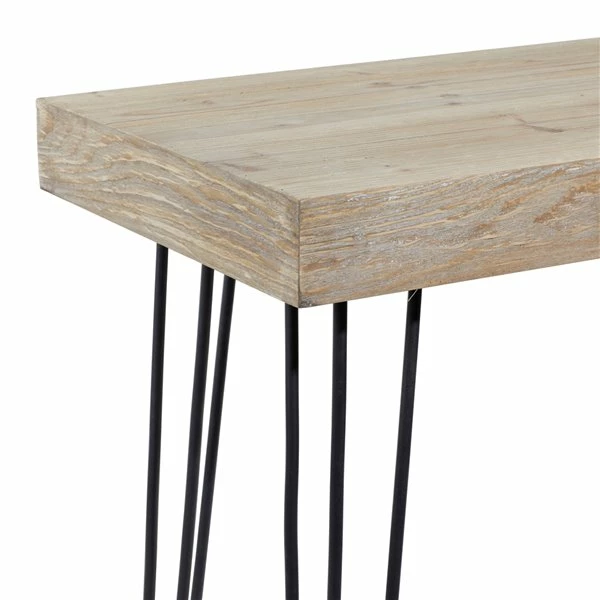 Best Sale ⭐ Grayson Lane 31 In. x 47 In. Modern Console Table Brown Wood 🧨 4 Best Sale ⭐ Grayson Lane 31 In. x 47 In. Modern Console Table Brown Wood 🧨 - Image 4