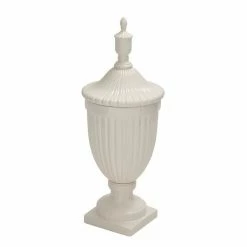 Wholesale ๐ GRAYSON LANE 32 In. x 12 In. Country Decorative Urn White Dolomite ๐