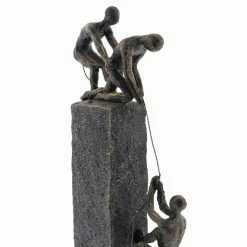 Promo 🔔 GRAYSON LANE 17 In. x 7 In. Sculpture Grey Polystone Rock Climber 🛒 -GRAYSON LANE Sales 2022 330857761 AlternateImage2 l