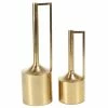 Wholesale 🎉 GRAYSON LANE Set of 2 16 In., 22 In. Glam Vase Gold Metal 🌟