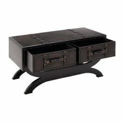 Discount 👏 Grayson Lane 21 In. x 40 In. Traditional Coffee Table Brown 🔔 -GRAYSON LANE Sales 2022 330857773 AlternateImage5 l