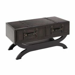 Discount 👏 Grayson Lane 21 In. x 40 In. Traditional Coffee Table Brown 🔔 -GRAYSON LANE Sales 2022 330857773 AlternateImage6 l