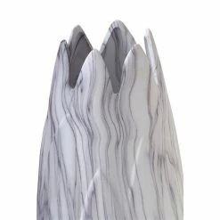 Top 10 😀 GRAYSON LANE 21 In. x 7 In. Contemporary Vase White Stoneware ⌛ -GRAYSON LANE Sales 2022 330857782 AlternateImage2 l