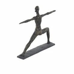 Budget ✨ GRAYSON LANE 12 In. x 14 In. Modern Sculpture Brass Polystone Yoga 😉 -GRAYSON LANE Sales 2022 330857787 AlternateImage3 l