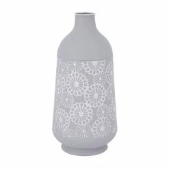 Best reviews of 🌟 GRAYSON LANE 16 In. x 8 In. French Country Vase Grey Iron 🤩 -GRAYSON LANE Sales 2022 330857796 AlternateImage4 l
