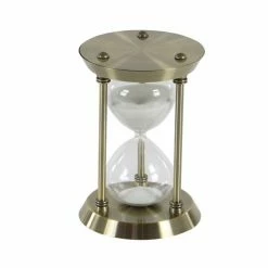 Best deal ⌛ GRAYSON LANE 9 In. x 6 In. x 6 In. Glam Timer Brass Metal ⭐ -GRAYSON LANE Sales 2022 330857798 AlternateImage4 l