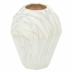 Brand new ✨ GRAYSON LANE 12 In. x 10 In. Contemporary Vase White Stoneware 💯 -GRAYSON LANE Sales 2022 330857809 AlternateImage6 l