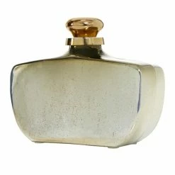 Brand new π GRAYSON LANE 9 In. x 11 In. Contemporary Decorative Bottle Gold Glass π§¨