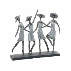 Top 10 🤩 GRAYSON LANE 13 In. x 15 In. Traditional Sculpture Grey Polystone Ladies 🔔