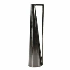 Cheapest 🔔 GRAYSON LANE Set of 2 17 In., 22 In. Glam Vase Black Metal 😉 -GRAYSON LANE Sales 2022 330857847 AlternateImage4 l