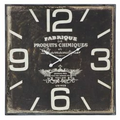 Best reviews of 🎁 GRAYSON LANE 23 In. x 23 In. Vintage Wall Clock Black Wood 🔥 -GRAYSON LANE Sales 2022 330857852 AlternateImage5 l