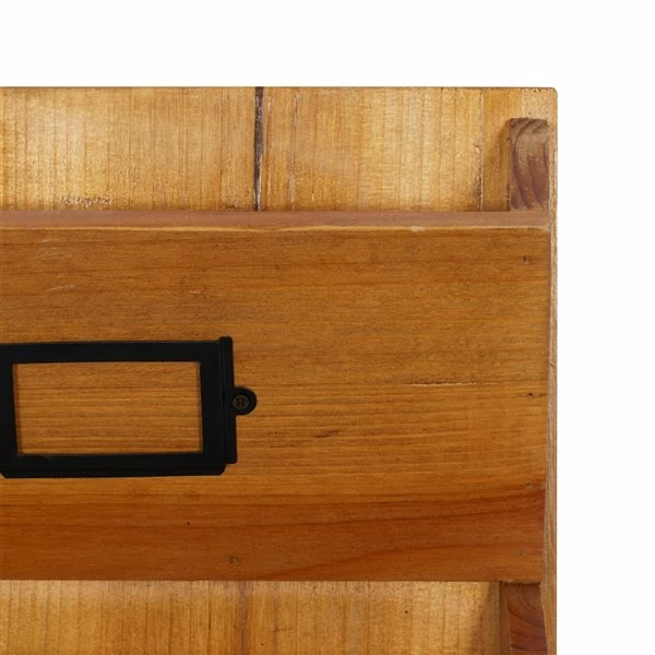 Cheap ๐ GRAYSON LANE 18 In. x 12 In. x 3 In. Traditional Magazine Rack Holder Bro ๐งจ 4 Cheap ๐ GRAYSON LANE 18 In. x 12 In. x 3 In. Traditional Magazine Rack Holder Bro ๐งจ - Image 4