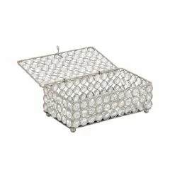 Best reviews of ✨ GRAYSON LANE 3 In. x 8 In. Glam Jewelry Box Silver Crystal ✨ -GRAYSON LANE Sales 2022 330857868 AlternateImage5 l