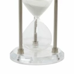 Best Sale 🔥 GRAYSON LANE 6 In. x 4 In. x 4 In. Glam Timer Silver Glass 🎉 -GRAYSON LANE Sales 2022 330857883 AlternateImage2 l