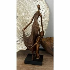 Cheap ✨ GRAYSON LANE 5 In. x 13 In. Traditional Sculpture Brown Polystone Family 🎁 -GRAYSON LANE Sales 2022 330857885 AlternateImage1 l