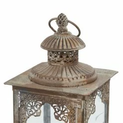 Best Sale 🤩 GRAYSON LANE 13 In. x 6 In. Vintage Candle Holder Lantern Grey Iron 😀 7 Best Sale 🤩 GRAYSON LANE 13 In. x 6 In. Vintage Candle Holder Lantern Grey Iron 😀 -GRAYSON LANE Sales 2022 330857886 AlternateImage3 l