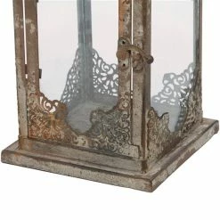 Best Sale 🤩 GRAYSON LANE 13 In. x 6 In. Vintage Candle Holder Lantern Grey Iron 😀 8 Best Sale 🤩 GRAYSON LANE 13 In. x 6 In. Vintage Candle Holder Lantern Grey Iron 😀 -GRAYSON LANE Sales 2022 330857886 AlternateImage4 l