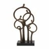 Buy 🔔 GRAYSON LANE 19 In. x 11 In. Traditional Sculpture Brown Polystone Abstra ⌛