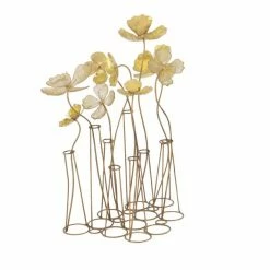 Cheap 🧨 GRAYSON LANE 21 In. x 16 In. Traditional Sculpture Gold Metal Nature ⌛ -GRAYSON LANE Sales 2022 330857904 AlternateImage4 l