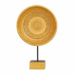 Best Sale ⭐ GRAYSON LANE 20 In. x 13 In. Glam Sculpture Gold Polystone 🔔