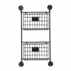 New π GRAYSON LANE 28 In. x 16 In. x 3 In. Industrial Magazine Rack Holder Blac π 9 New π GRAYSON LANE 28 In. x 16 In. x 3 In. Industrial Magazine Rack Holder Blac π -GRAYSON LANE Sales 2022 330857921 AlternateImage6 l
