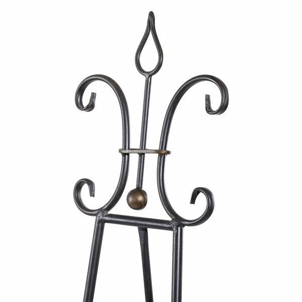 Best Sale 🧨 GRAYSON LANE 66 In. x 23 In. Traditional Easel Black Iron ✨ 3 Best Sale 🧨 GRAYSON LANE 66 In. x 23 In. Traditional Easel Black Iron ✨ - Image 3