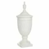 Budget 🔔 GRAYSON LANE 26 In. x 10 In. Country Decorative Urn White Dolomite ✨