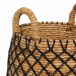Best Sale 🥰 GRAYSON LANE Set of 2 19 In., 16 In. Coastal Storage Basket Brown Banana ✔️ -GRAYSON LANE Sales 2022 330857937 AlternateImage3 l