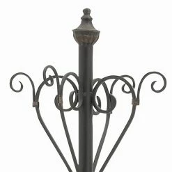 Best reviews of 🤩 GRAYSON LANE 74 In. x 11 In. Traditional 🧥 Coat Rack Black Metal 👍 -GRAYSON LANE Sales 2022 330857949 AlternateImage3 l