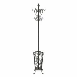 Best reviews of 🤩 GRAYSON LANE 74 In. x 11 In. Traditional 🧥 Coat Rack Black Metal 👍 -GRAYSON LANE Sales 2022 330857949 AlternateImage5 l