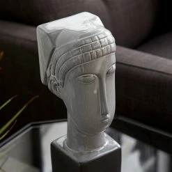 Flash Sale 🤩 GRAYSON LANE 12 In. x 4 In. Eclectic Sculpture Grey Stoneware Woman 🎉 -GRAYSON LANE Sales 2022 330857951 AlternateImage2 l