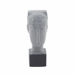 Flash Sale 🤩 GRAYSON LANE 12 In. x 4 In. Eclectic Sculpture Grey Stoneware Woman 🎉