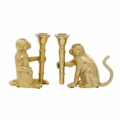 Best Pirce 🛒 GRAYSON LANE Set of 2 3 In. x 5 In. Glam Candle Holder Gold Aluminum 😍 9 Best Pirce 🛒 GRAYSON LANE Set of 2 3 In. x 5 In. Glam Candle Holder Gold Aluminum 😍 -GRAYSON LANE Sales 2022 330857956 AlternateImage5 l